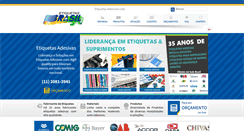 Desktop Screenshot of etiquetasadesivas.com